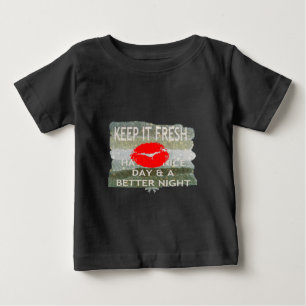 T-shirt Pour Bébé Nice et parfait enregistrer la date