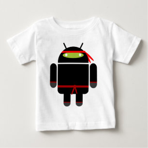T-shirt Pour Bébé Ninja androïde