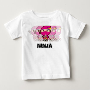 T-shirt Pour Bébé Ninja Girl