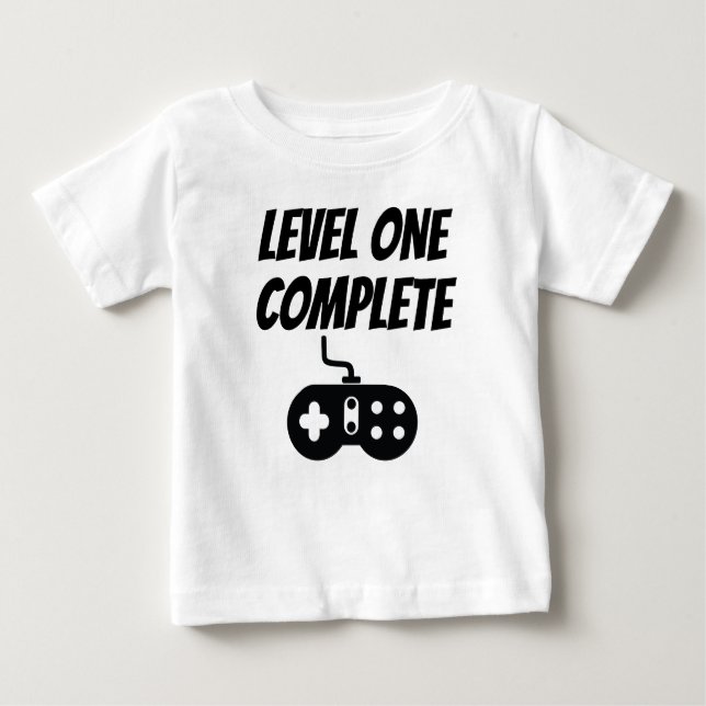 T-shirt Pour Bébé Niveau un complet (Devant)