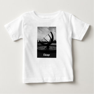 T-shirt Pour Bébé Niveaux de gris Sundial