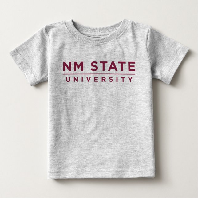 T-shirt Pour Bébé NM State University (Devant)
