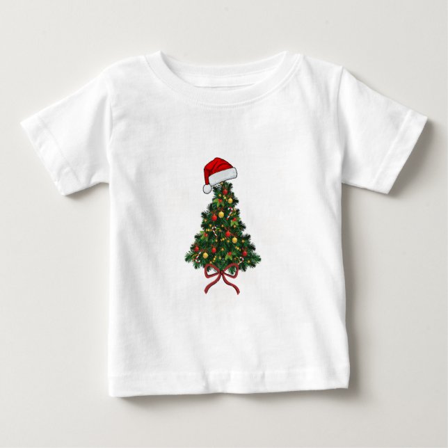 T-shirt Pour Bébé Noël (Devant)