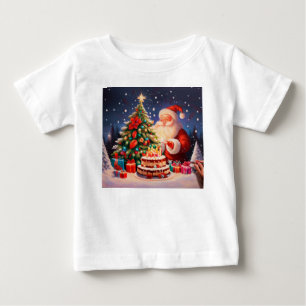 T-shirt Pour Bébé Noël Anniversaire 11
