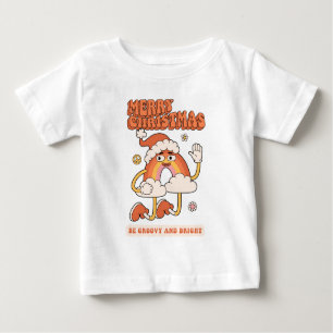 T-shirt Pour Bébé Noël Arc-en-ciel super - Soyez lumineux et joyeux