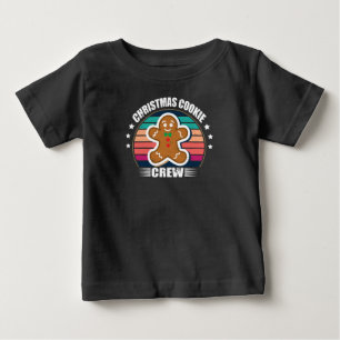 T-shirt Pour Bébé Noël Cookie Mating Creating Famille
