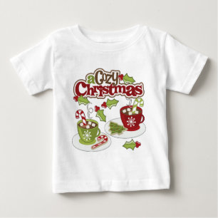T-shirt Pour Bébé Noël cosy
