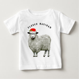 T-shirt Pour Bébé Noël drôle