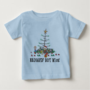 T-shirt Pour Bébé Noël drôle de bébé