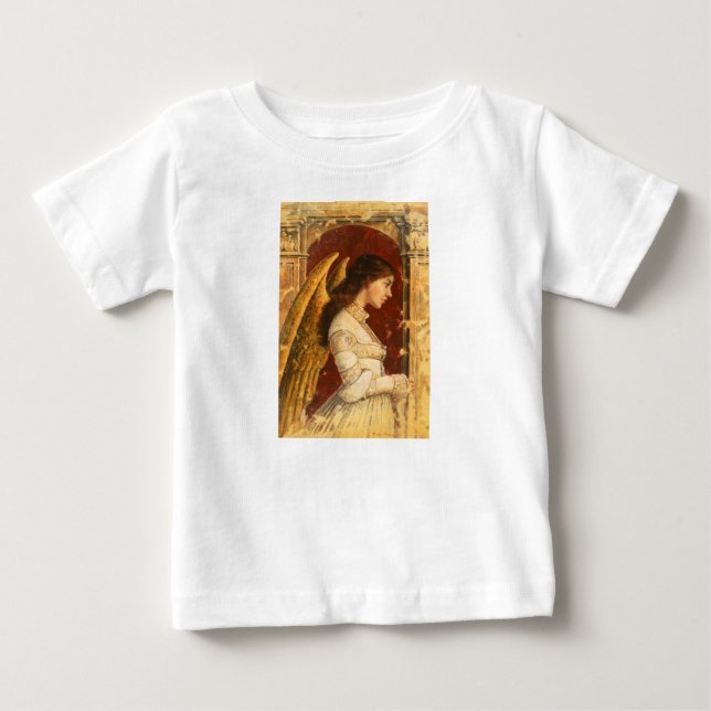 T-shirt Pour Bébé Noël Fresco Angel (Devant)