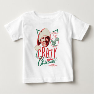 T-shirt Pour Bébé Noël Vacances Fou À propos de Noël