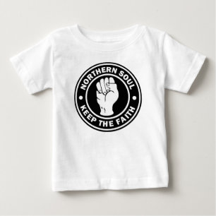 T-shirt Pour Bébé noir du nord de logo d'âme