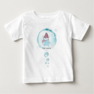 T-shirt Pour Bébé Nom de la bulle de savon Little Hamster