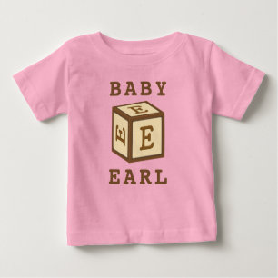 T-shirt Pour Bébé Nom d'Earl sur American Apparel