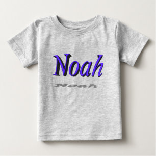 T-shirt Pour Bébé Nom-Noah