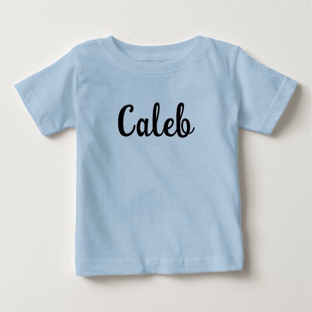 T-shirt Pour Bébé Nom personnalisé - Créez votre propre nom (Devant)