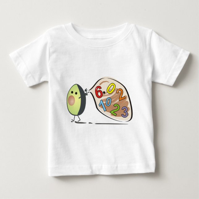 T-shirt Pour Bébé nombres d'avocats (Devant)