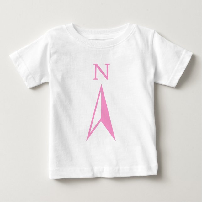 T-shirt Pour Bébé Nord (Devant)