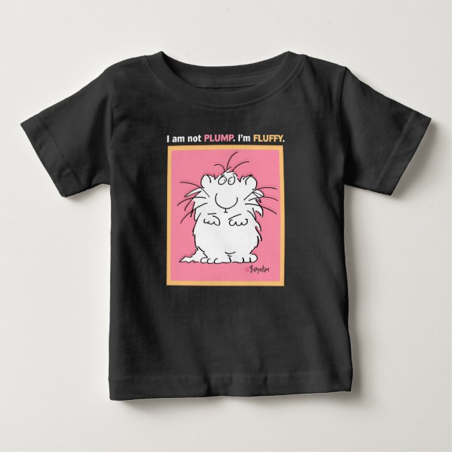 T-shirt Pour Bébé NOT PLUMP, Fluffy Boynton (Devant)
