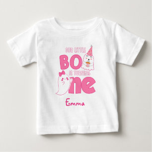 T-shirt Pour Bébé Notre Petit Boo Turner Un, Halloween 1Er Anniversa