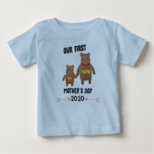T-shirt Pour Bébé Notre première fête des mères