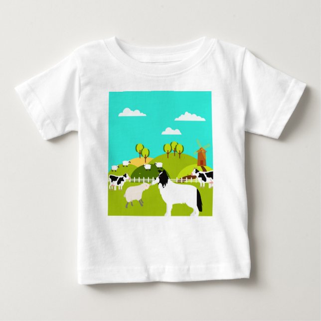 T-shirt Pour Bébé nounou (Devant)
