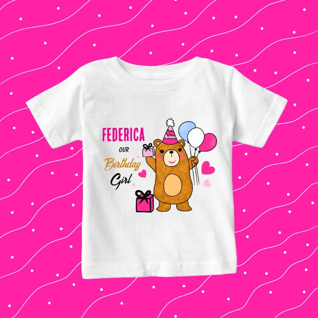 T-shirt Pour Bébé Nounours (Créateur téléchargé)