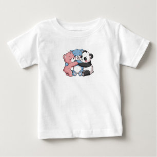 T-shirt Pour Bébé Nounours mignons avec Panda