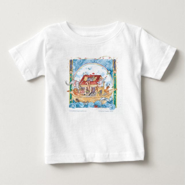T-shirt Pour Bébé Nourrisson de Noé (Devant)