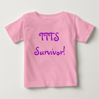 T-shirt Pour Bébé Nourrisson de survivant de TTTS court