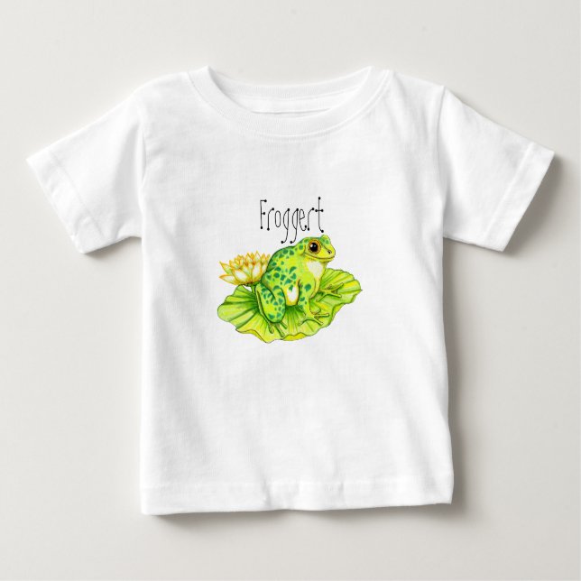 T-shirt Pour Bébé Nourrissons de signature de Froggert (Devant)