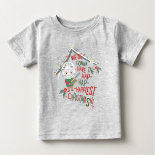 T-shirt Pour Bébé Nous allons avoir le Noël le plus heureux