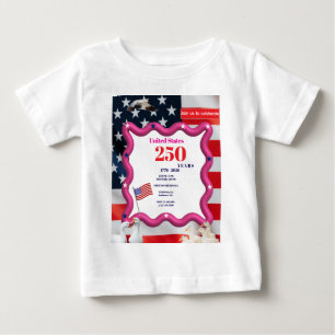 T-shirt Pour Bébé Nous Les Oies Idiotes 250ème Célébration Drôle
