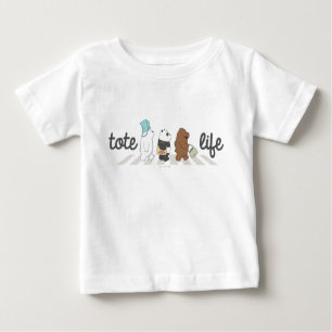 T-shirt Pour Bébé Nous Ours Nus - Fourre-tout Life!