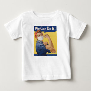 T-shirt Pour Bébé Nous Pouvons Le Faire ! Rosie la riveteuse