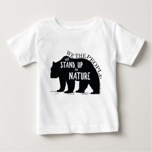 T-shirt Pour Bébé Nous que les personnes représentent la nature -