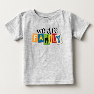 T-shirt Pour Bébé Nous sommes la chemise T pour bébé de famille