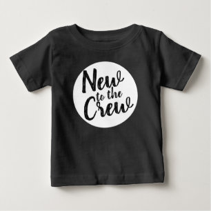 T-shirt Pour Bébé Nouveau à l'équipage bébé