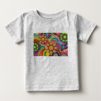 T-shirt Pour Bébé Nouveau Arrière - plan Abstrait coloré