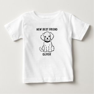 T-shirt Pour Bébé Nouveau meilleur ami