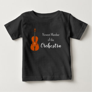 T-shirt Pour Bébé Nouveau Membre de la Chemise d'Orchestre de Violon
