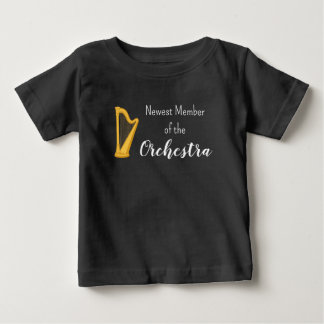 T-shirt Pour Bébé Nouveau Membre de la Chemise d'Orchestre Harpe