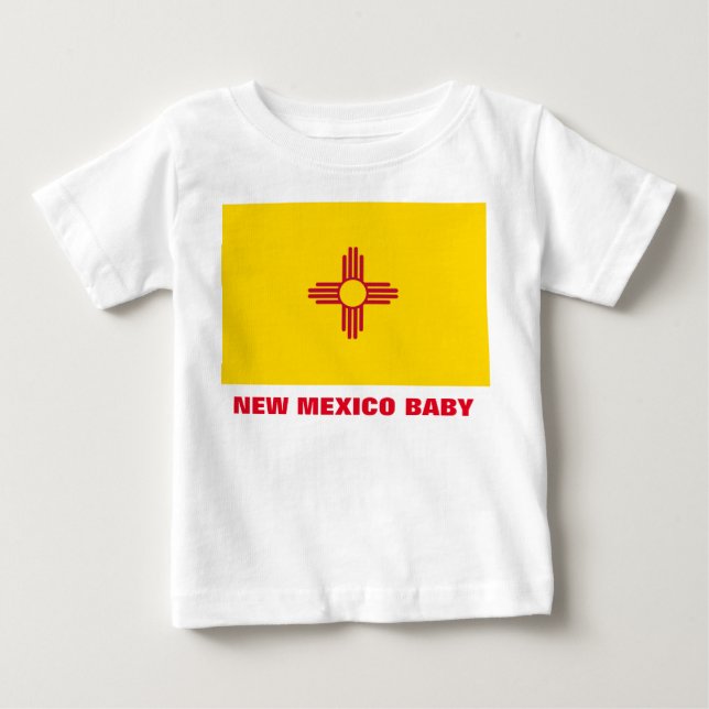 T-SHIRT POUR BÉBÉ NOUVEAU MEXIQUE (Devant)