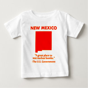 T-shirt Pour Bébé Nouveau-Mexique - Testons des bombes nucléaires ic