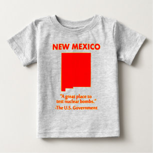 T-shirt Pour Bébé Nouveau-Mexique - Testons des bombes nucléaires ic
