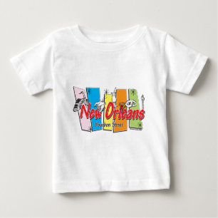 T-shirt Pour Bébé Nouveau-Orléans-Rétro