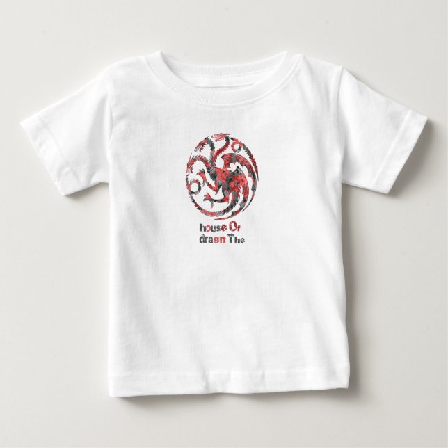 T-shirt Pour Bébé nouvelle conception pour la famille dragon (Devant)