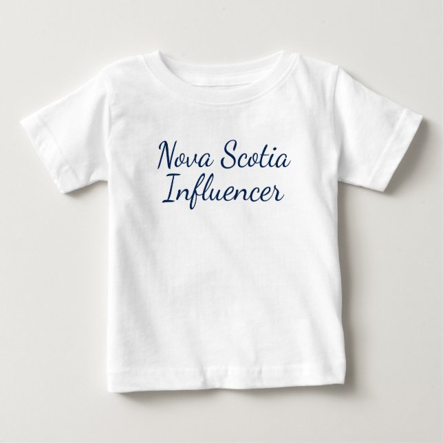 T-shirt Pour Bébé Nouvelle-écosse Personnaliser, province ou ville (Devant)