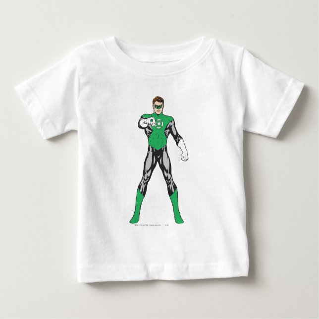 T-shirt Pour Bébé Nouvelle lanterne verte 4 (Devant)