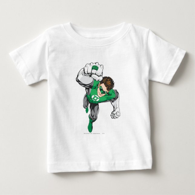 T-shirt Pour Bébé Nouvelle lanterne verte 6 (Devant)
